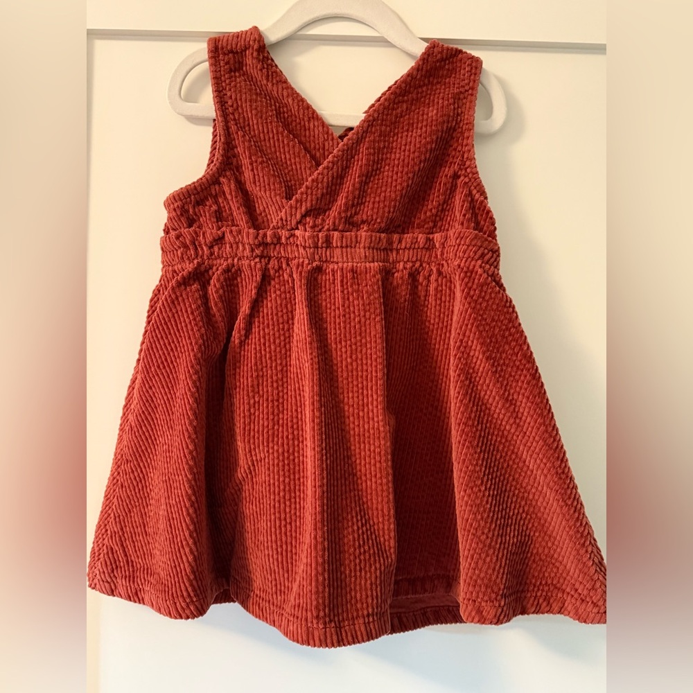 LC Little Co Corduroy Jumper Dress 4T